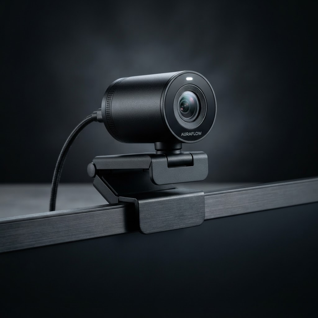 Webcam 4K 60fps con Autoenfoque